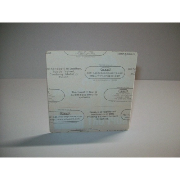 Dio Backstage Pass Original 1996 Concert Tour Heavy Metal Angry Machines Support - Picture 2 of 3